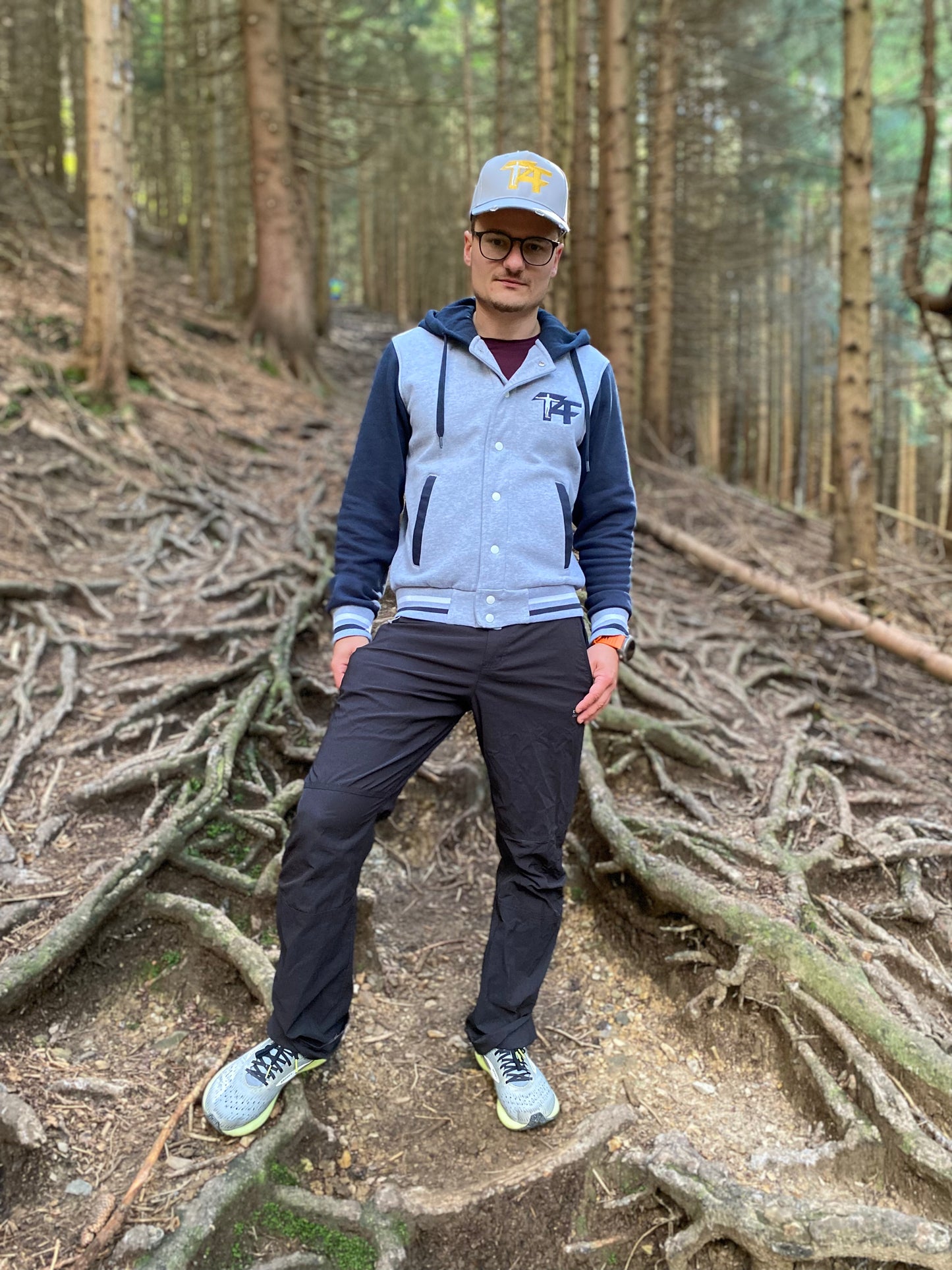 T4F College Sweat Jacke mit Kapuze